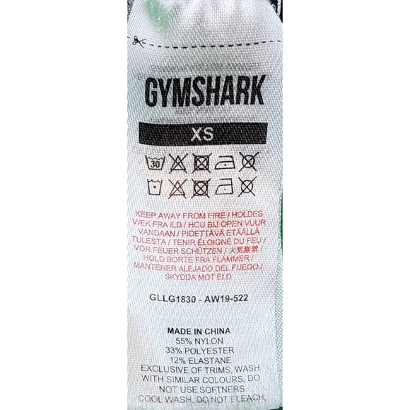 Gymshark Mid-Rise Vital Seamless 2.0 Green Leggings Women's Size‎ XS - Picture 3 of 3